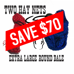 Save $70 By Purchasing Two Hay Nets